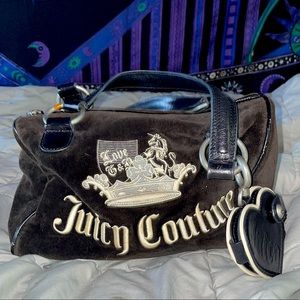 AUTHENTIC Juicy Couture Crown Hand Bag